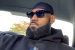 老头乐🤣！詹姆斯晒出开车听歌自嗨视频：我就是那个人！